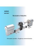 KESO 10 RS Omega prémium biztonsági zárbetét 30/45