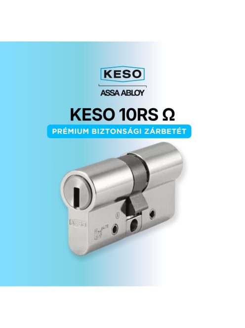 KESO 10 RS Omega prémium biztonsági zárbetét 30/55