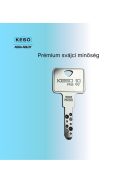 KESO 10 RS Omega prémium biztonsági zárbetét 40/60