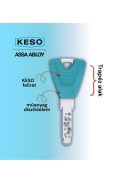 Kulcsmásolás kódkártya alapján KESO 8000 Omega2 zárbetéthez
